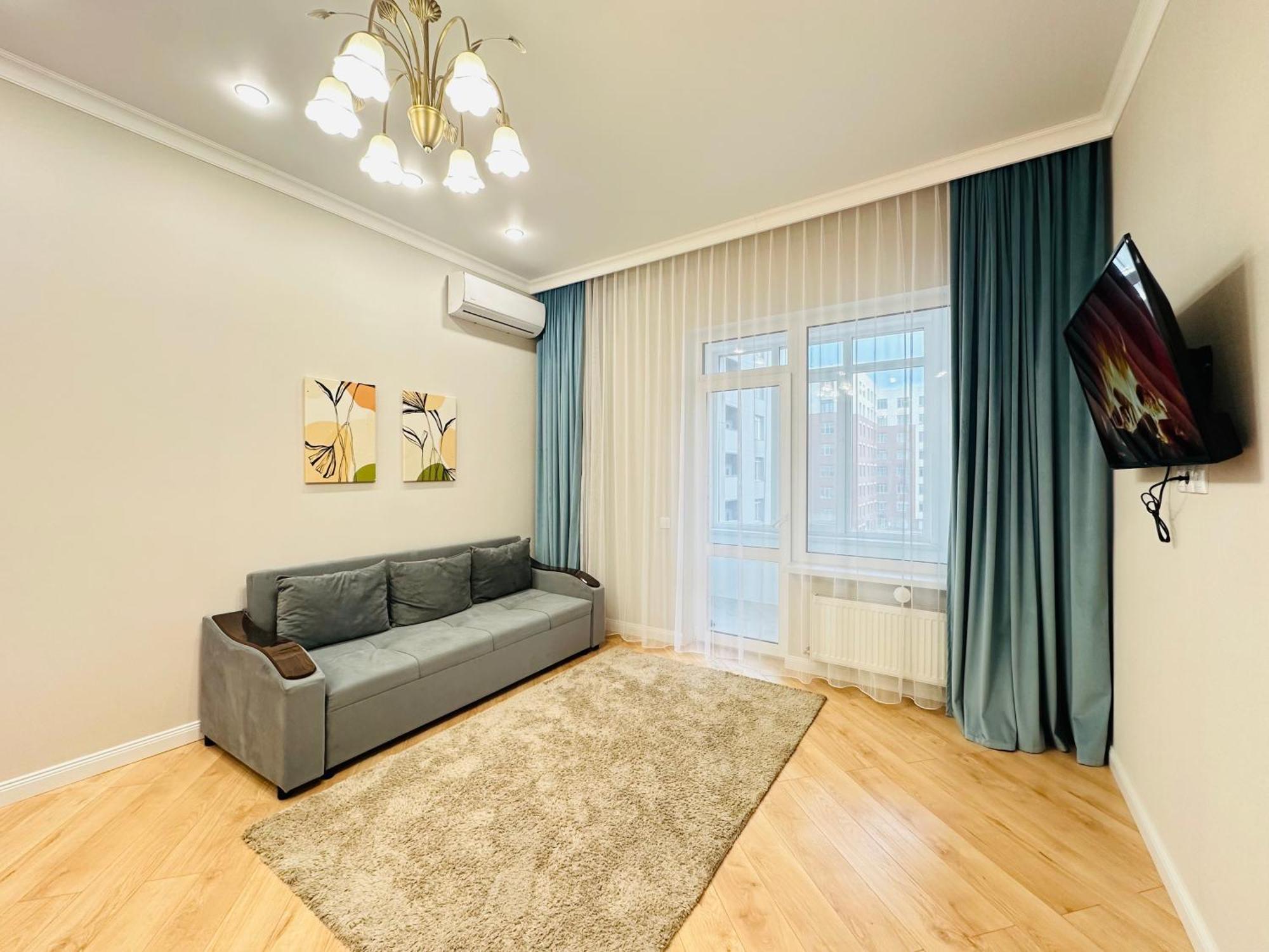 Grand Turan Comfort Two-Room Apartments Астана Экстерьер фото